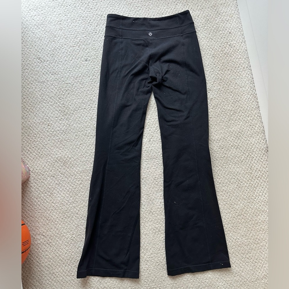 Lululemon Groove high rise Flare Pants size 6 black - Picture 4 of 5
